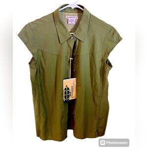 Ex Officio cap sleeve shirt M